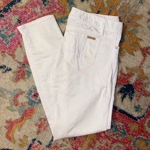 Lilly Pulitzer White Skinny Jeans